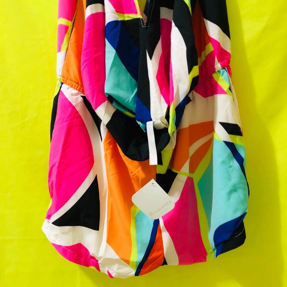 Fabletics Halter Open Back Romper🌸 - Picture 5 of 6
